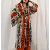 MUSE ETNİK DESENLİ BOHEM KAFTAN
