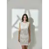 IVY ÖRME TRİKO FİLE MİNİ ELBİSE