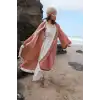 ASYA PAMUK PÜSKÜLLÜ BOHO KAFTAN