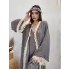 ASYA PAMUK PÜSKÜLLÜ BOHO KAFTAN