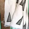 DOĞA -TAHTA BASKILI PESTEMAL