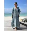 CARETTA CARETTA KAFTAN / Mavi