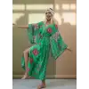 GİZA JAPONE KOLLU VİNTAGE ELBİSE
