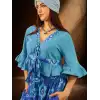 PAMİRA VİSKON PANT & BLUZ TAKIM Siyah