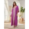 ROSEMARY MUSLİN KAFTAN Sıklamen