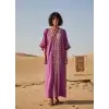 ROSEMARY MUSLİN KAFTAN Sıklamen