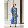 ROSEMARY MUSLİN KAFTAN Mavi