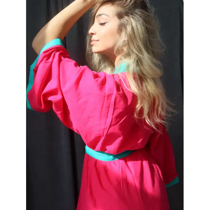 TUCAN İKİ RENK KİMONO