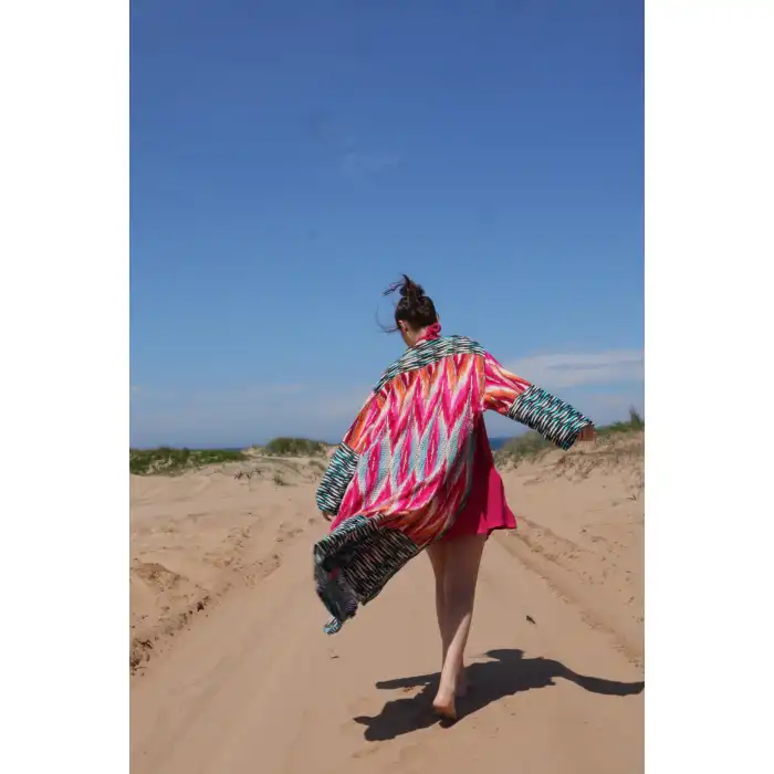 BUHARA VİSKON KAFTAN