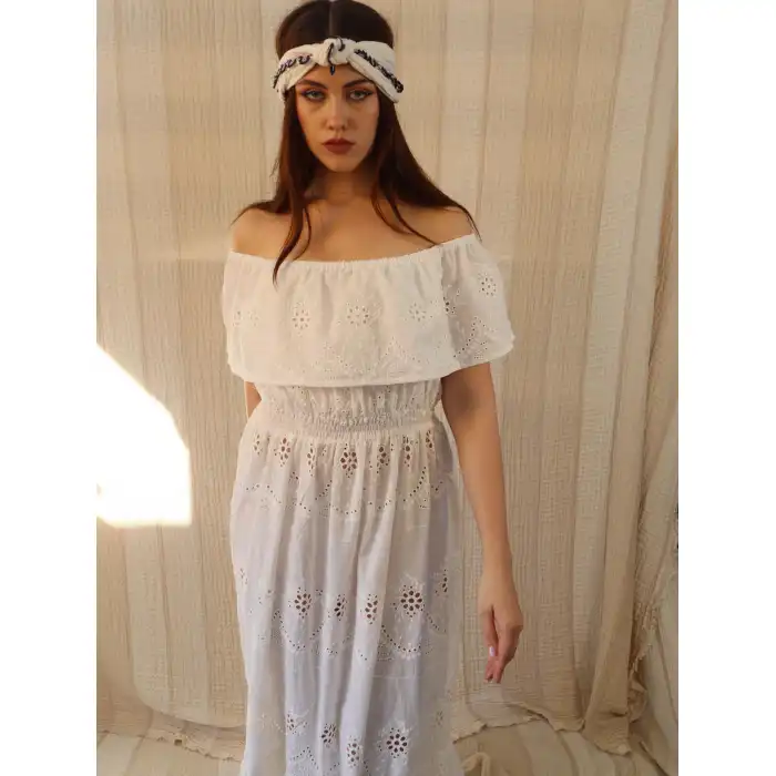 DEMRE PAMUK FİSTO ELBİSE