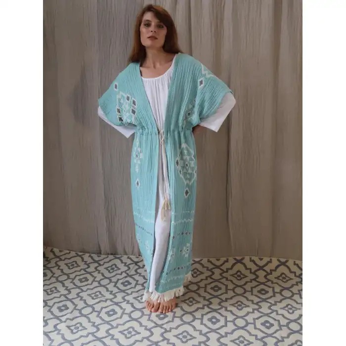 NOMADIC MÜSLİN KİMONO & SABAHLIK