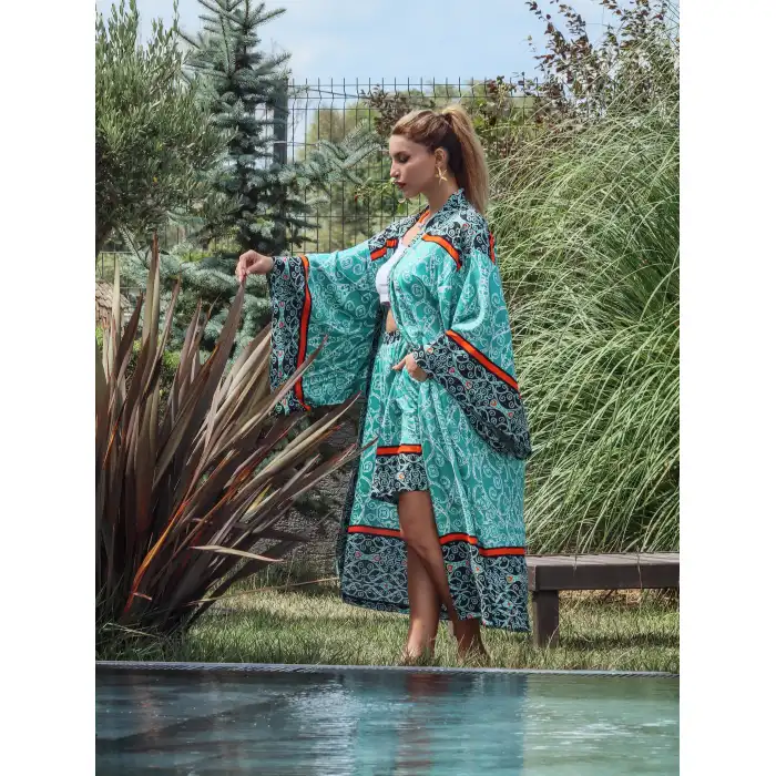 NİL KAFTAN & ŞORT TAKIM