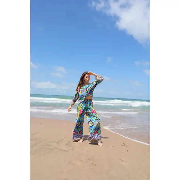 MARAKECH BLUZ & PANTOLON TAKIM