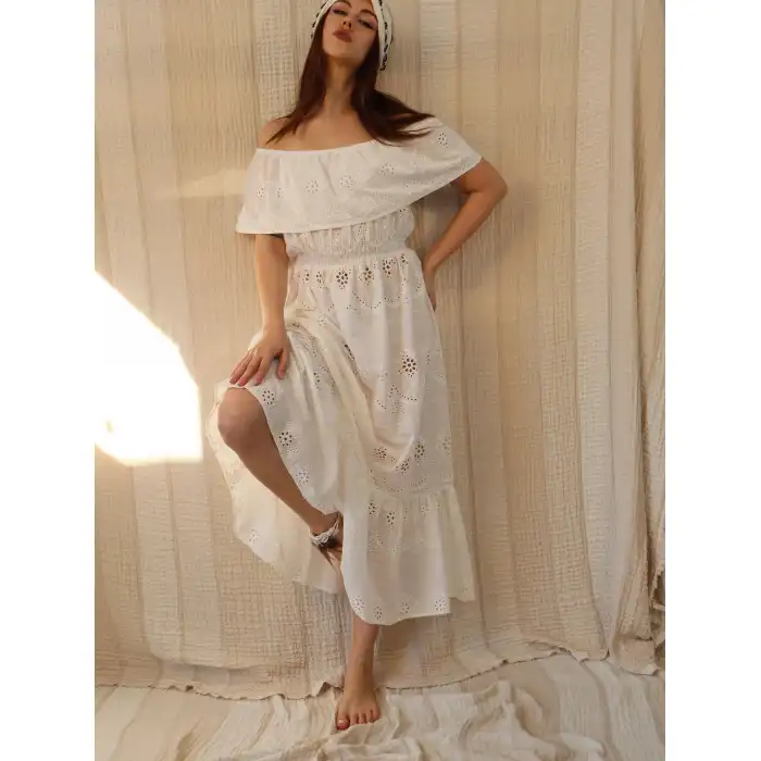 DEMRE PAMUK FİSTO ELBİSE