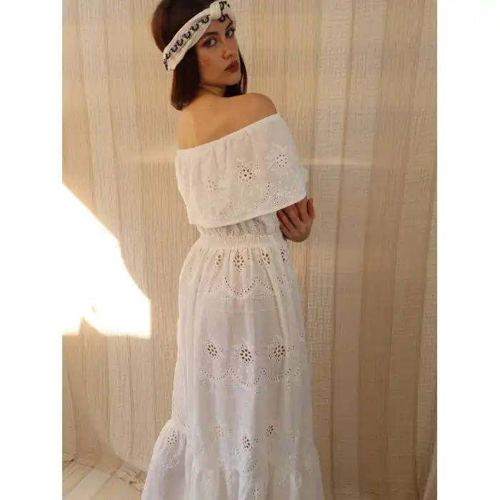 DEMRE PAMUK FİSTO ELBİSE