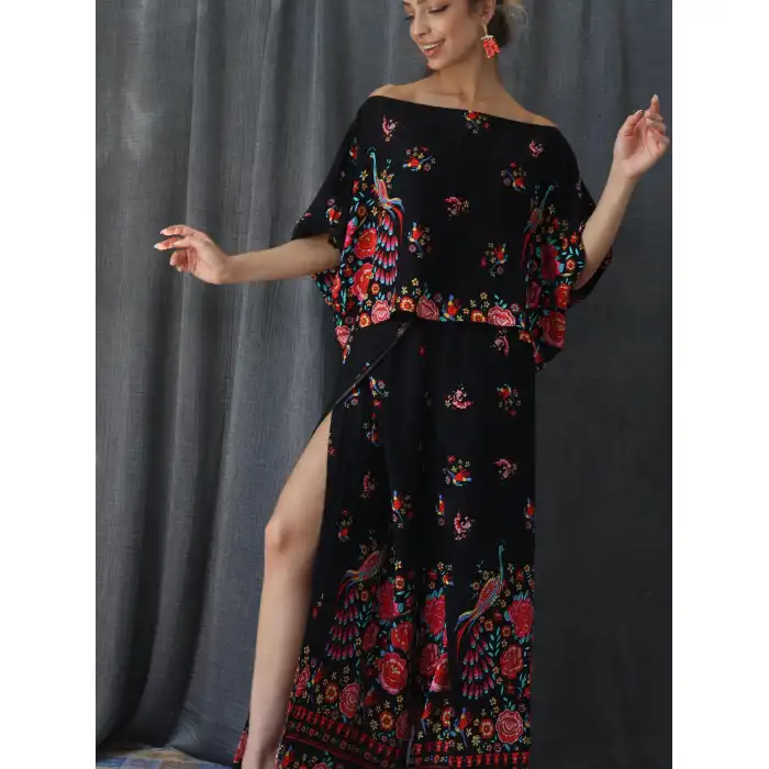 KALİNKA VİSKON BLUZ & PANTOLON TAKIM