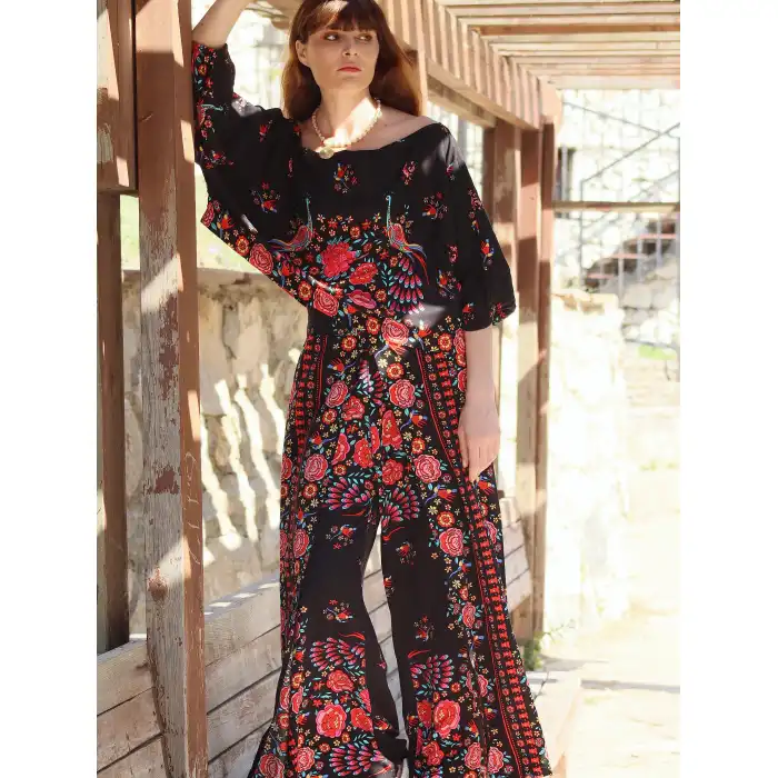 KALİNKA VİSKON BLUZ & PANTOLON TAKIM