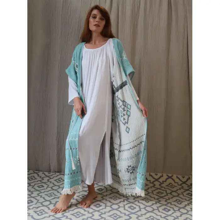 NOMADIC MÜSLİN KİMONO & SABAHLIK