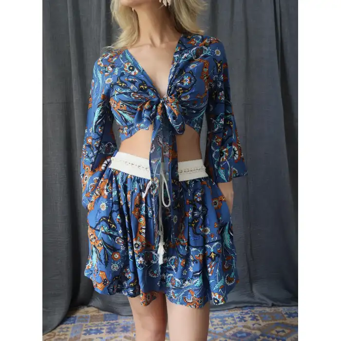 NORA CROP & ŞORT TAKIM