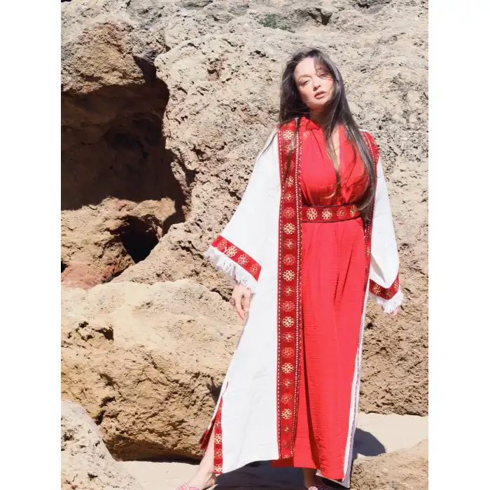 TARSUS KAFTAN / KIRMIZI