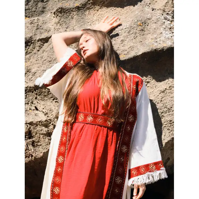 TARSUS KAFTAN / KIRMIZI