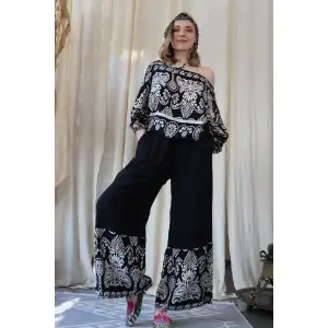 NEPAL BLUZ & PANTOLON TAKIM