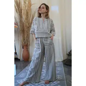 VARNA ŞİLE BEZİ PANTOLON TAKIM