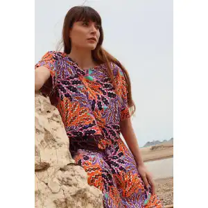 ORCHID BLUZ & PANTOLON TAKIM