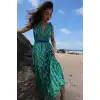 IKAT SELENE MAKSİ ELBİSE