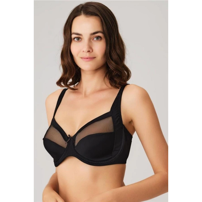Kadın Toparlayıcı Balenli Desteksiz Dolgusuz Küçültücü Sütyen (3696)