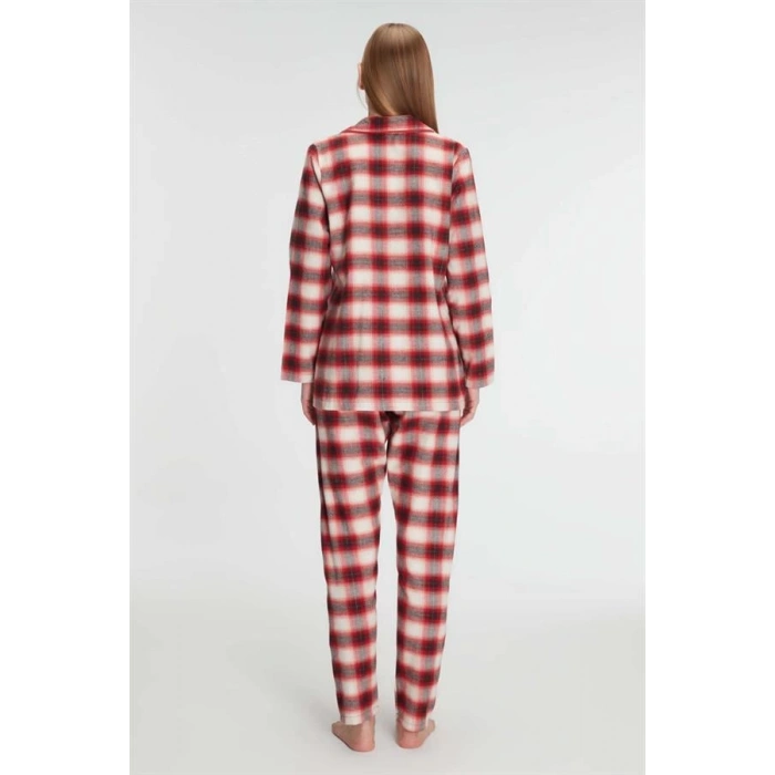 Pamuklu Uzun Kol Gömlek ve Pantolon Takım