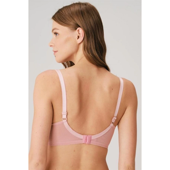 Balenli Desteksiz Dolgusuz Toparlayıcı Dantelli Küçültücü Sütyen