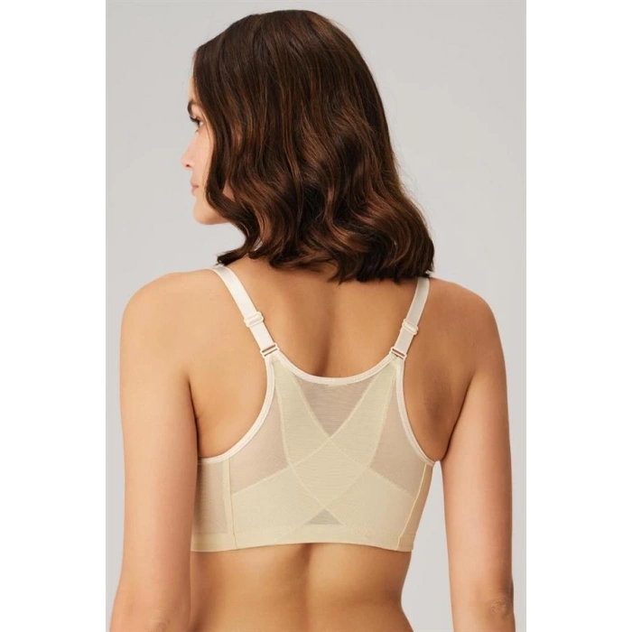 Toparlayıcı Minimizer Balensiz Desteksiz Dolgusuz Önden Açılan Sırt Destekli Medikal Sütyen