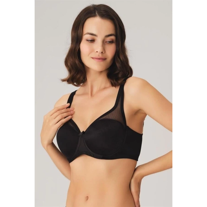 Balenli Desteksiz Dolgusuz Toparlayıcı Yumuşak Süngerli Günlük Klasik Küçültücü Sütyen