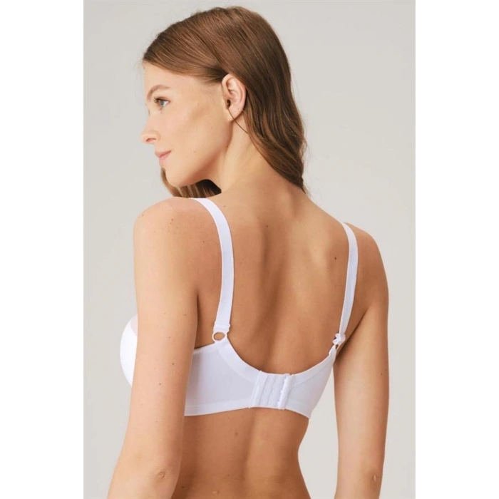 Balenli Desteksiz Dolgusuz Toparlayıcı Yumuşak Süngerli Günlük Klasik Küçültücü Sütyen