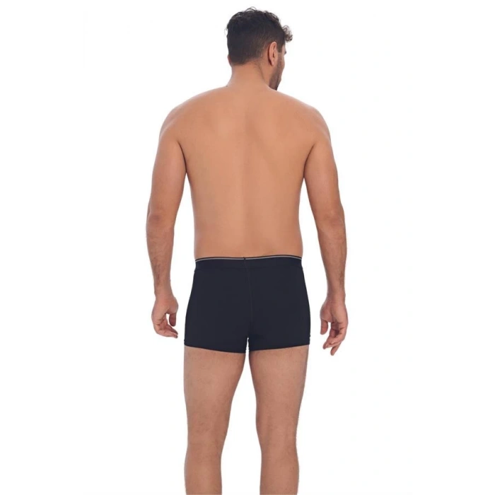 Erkek Pamuk ve Modal Kumaş Geniş Bel Lastikli Klasik Bokser (0019)