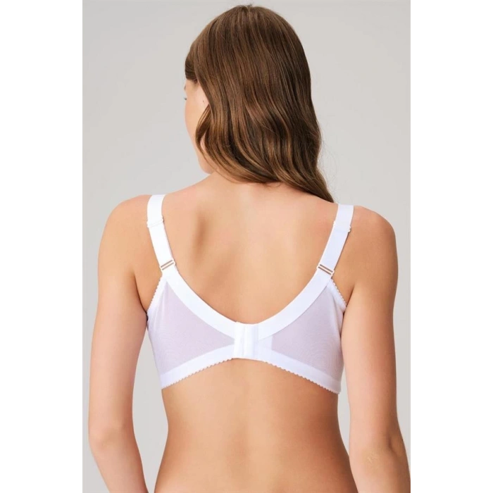 Kadın Balenli Desteksiz Dolgusuz Toparlayıcı Dantelli Küçültücü Sütyen (3717)