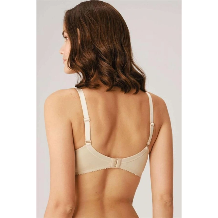 Kadın Balenli Desteksiz Dolgusuz Toparlayıcı Günlük Klasik Küçültücü Sütyen (3525)