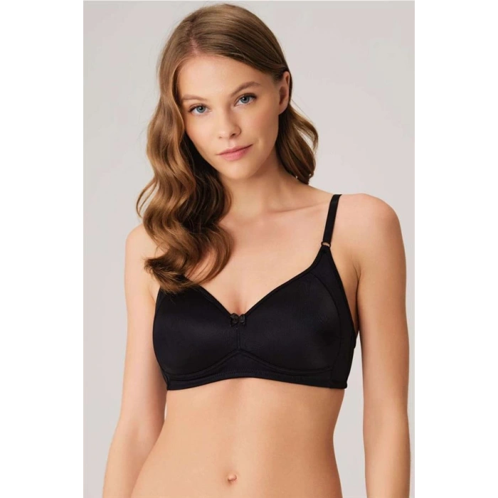 Kadın Balensiz Desteksiz Dolgusuz Toparlayıcı Yumuşak Süngerli Günlük Klasik Küçültücü Sütyen (3419)