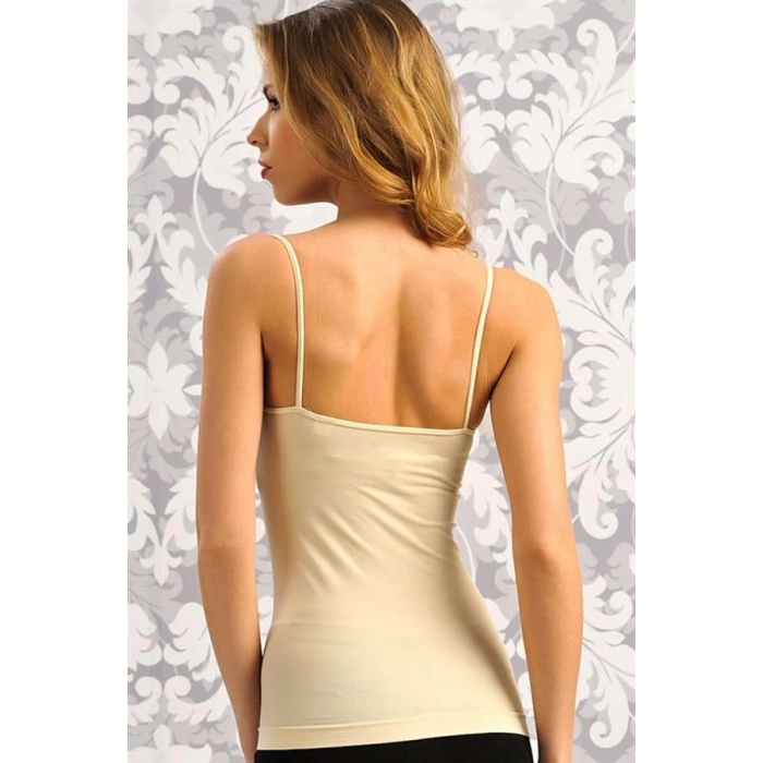 Kadın Dikişsiz İp Askılı Atlet (8212)