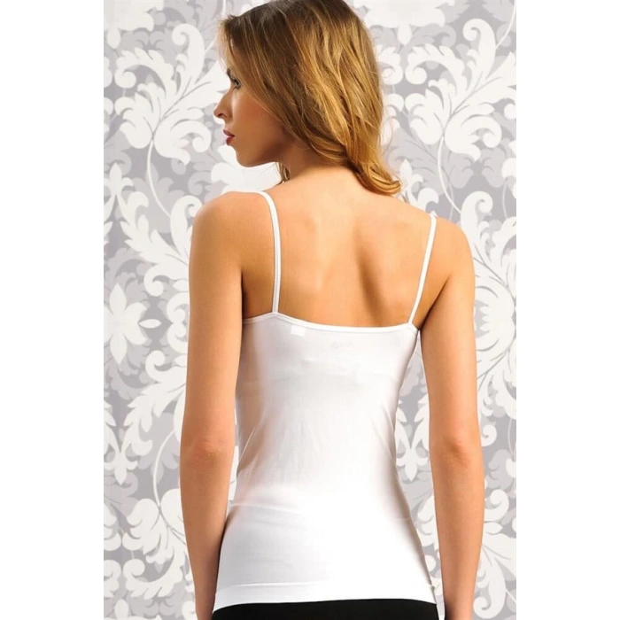 Kadın Dikişsiz İp Askılı Atlet (8212)