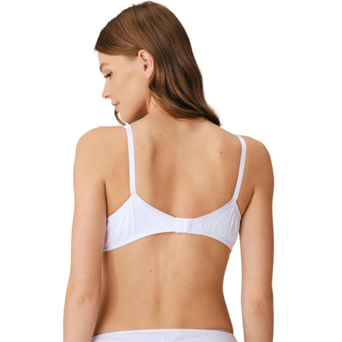Kadın Pamuklu Balensiz Desteksiz Toparlayıcı Klasik Sütyen (0512)