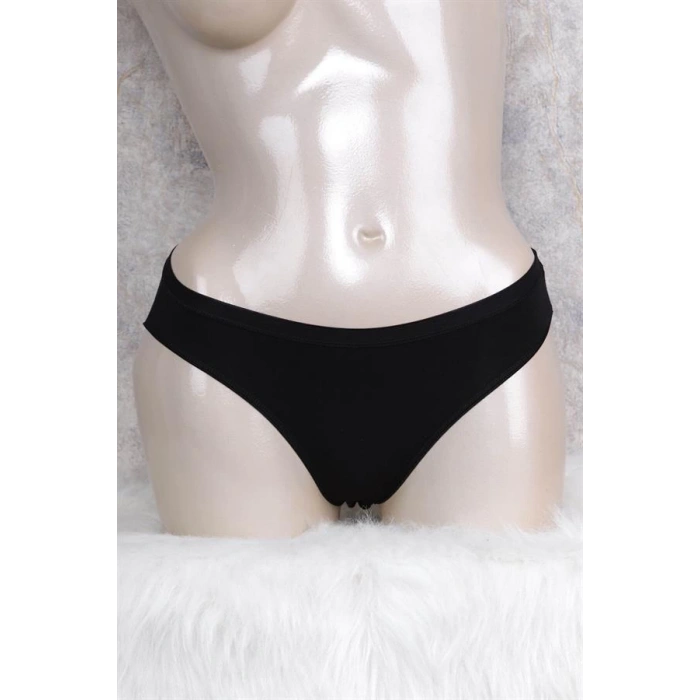 Kadın Pamuklu Düşük Bel Geniş Bel Lastikli Slip (2676)