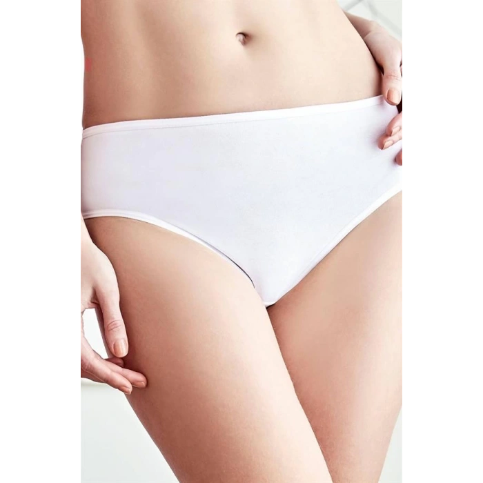Kadın Pamuklu Yüksek Bel 3lü Paket Slip (2659)