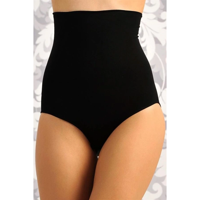 Kadın Toparlayıcı Bel İnceltici Dikişsiz Yüksek Bel Külot Korse (2540S)