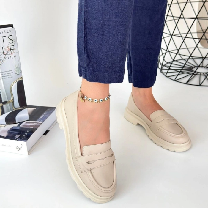 Narli Bej Cilt Oxford Ayakkabı