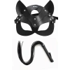Kırbaç Maske Deri İkili Takım