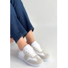 Lunga Beyaz Cilt Bağcıklı Spor Ayakkabı