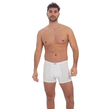 Erkek Pamuklu Geniş Bel Lastikli Klasik Bokser (0027)