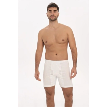 Erkek Pamuklu Klasik Uzun Paça Bokser (0017)